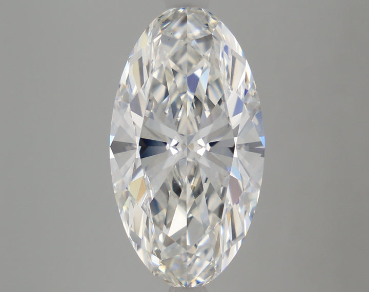 DovEggs 4.540ct Moval F VS1-LAB GROWN DIAMOND-LFD35A12