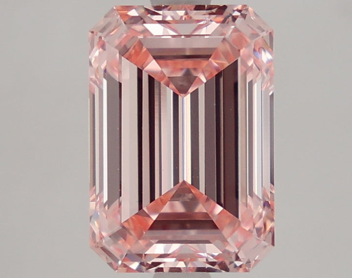 DovEggs 3.010ct Emerald F.I.Pink VS1-LAB GROWN DIAMOND-LFE87A81