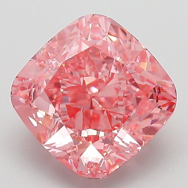 DovEggs 3.05ct cushion fancy vivid pink VVS2-LAB GROWN DIAMOND-EVD822608726