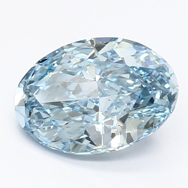 DovEggs 1.710ct Oval F.V.Blue VS2-LAB GROWN DIAMOND-LHH02D12