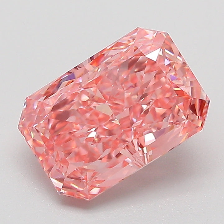 DovEggs 2.09ct radiant fancy vivid pink VS1-LAB GROWN DIAMOND-EVD825629822