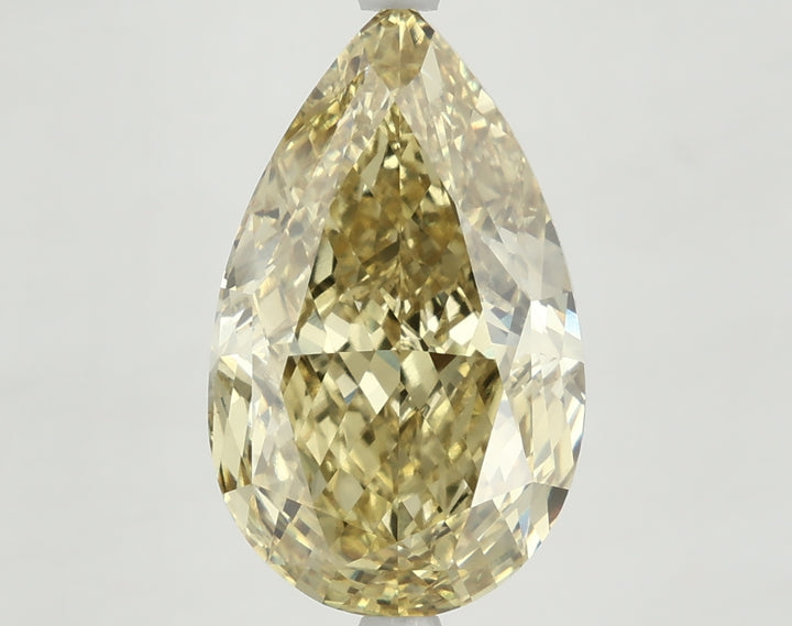 DovEggs 7.460ct Pear F.I.Yellow VVS2-LAB GROWN DIAMOND-LKJ07A1