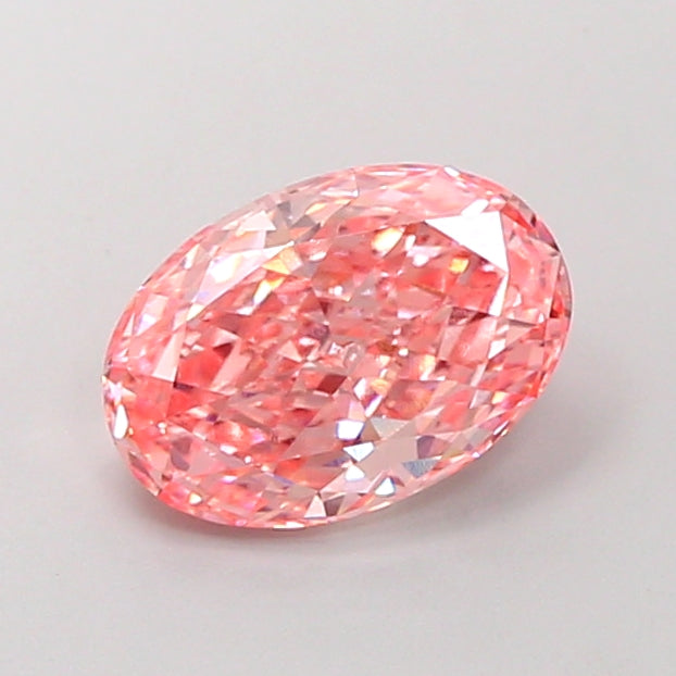 DovEggs 2.11ct oval fancy vivid pink VS1-LAB GROWN DIAMOND-EVD763618013