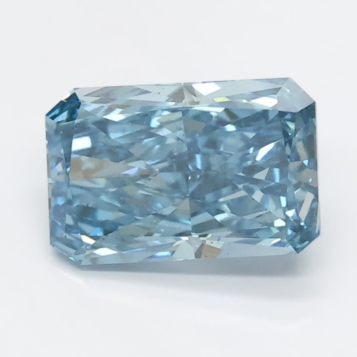 DovEggs 1.370ct Radiant F.V.Blue VS2-LAB GROWN DIAMOND-LGS410478