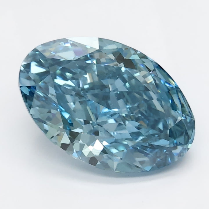 DovEggs 1.940ct Oval F.V.Blue VS1-LAB GROWN DIAMOND-LGS410459
