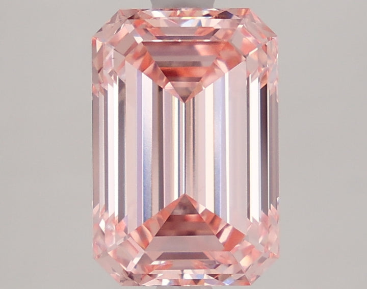 DovEggs 3.100ct Emerald F.V.Pink VS1-LAB GROWN DIAMOND-LFE79A49