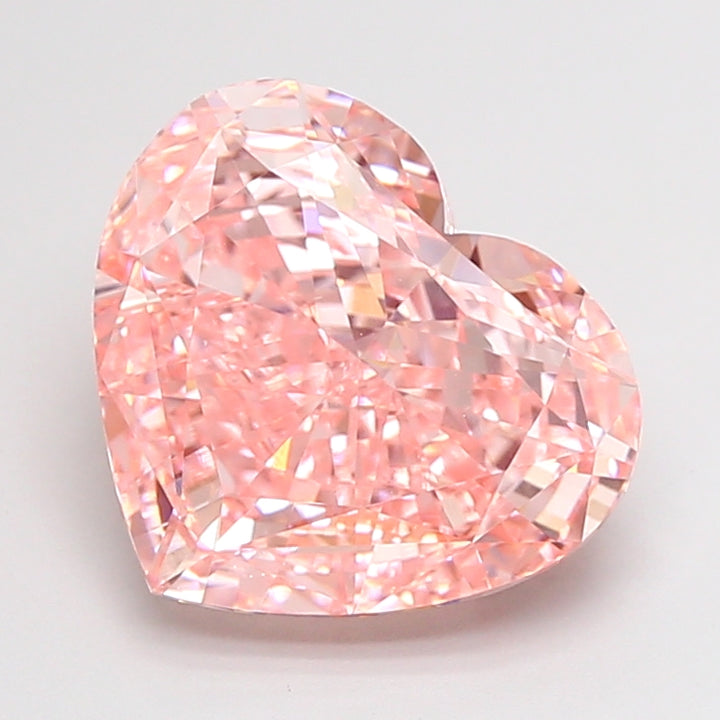 DovEggs 5.00ct heart fancy vivid pink VS1-LAB GROWN DIAMOND-EVD803614643