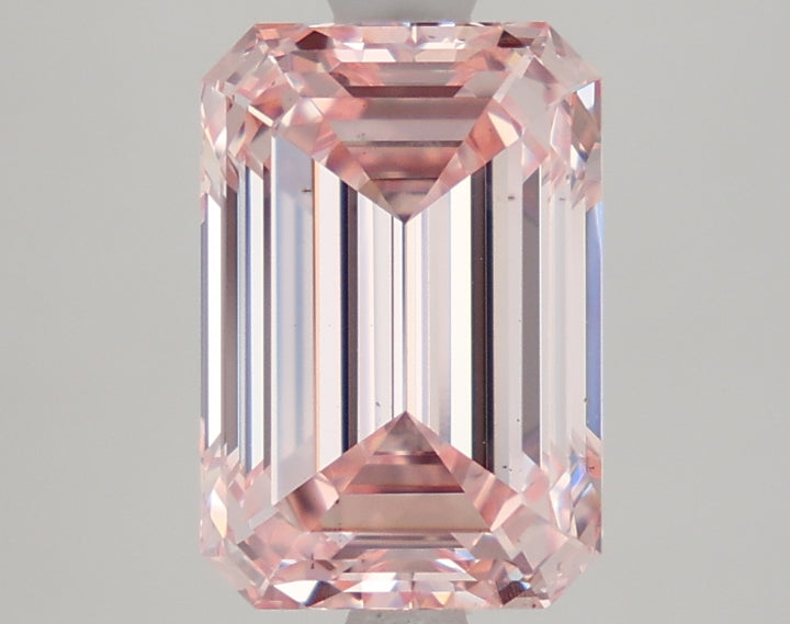 DovEggs 3.790ct Emerald F.I.Pink VS2-LAB GROWN DIAMOND-LHD12A13