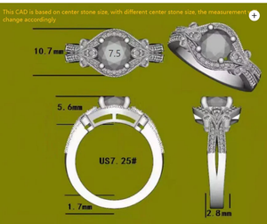 Semi mount of 23003