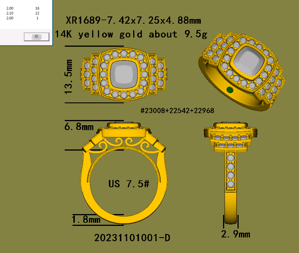 Price difference of 23008