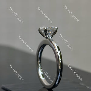 (size 5) Doveggs sterling silver 1ct pear moissanite engagement ring