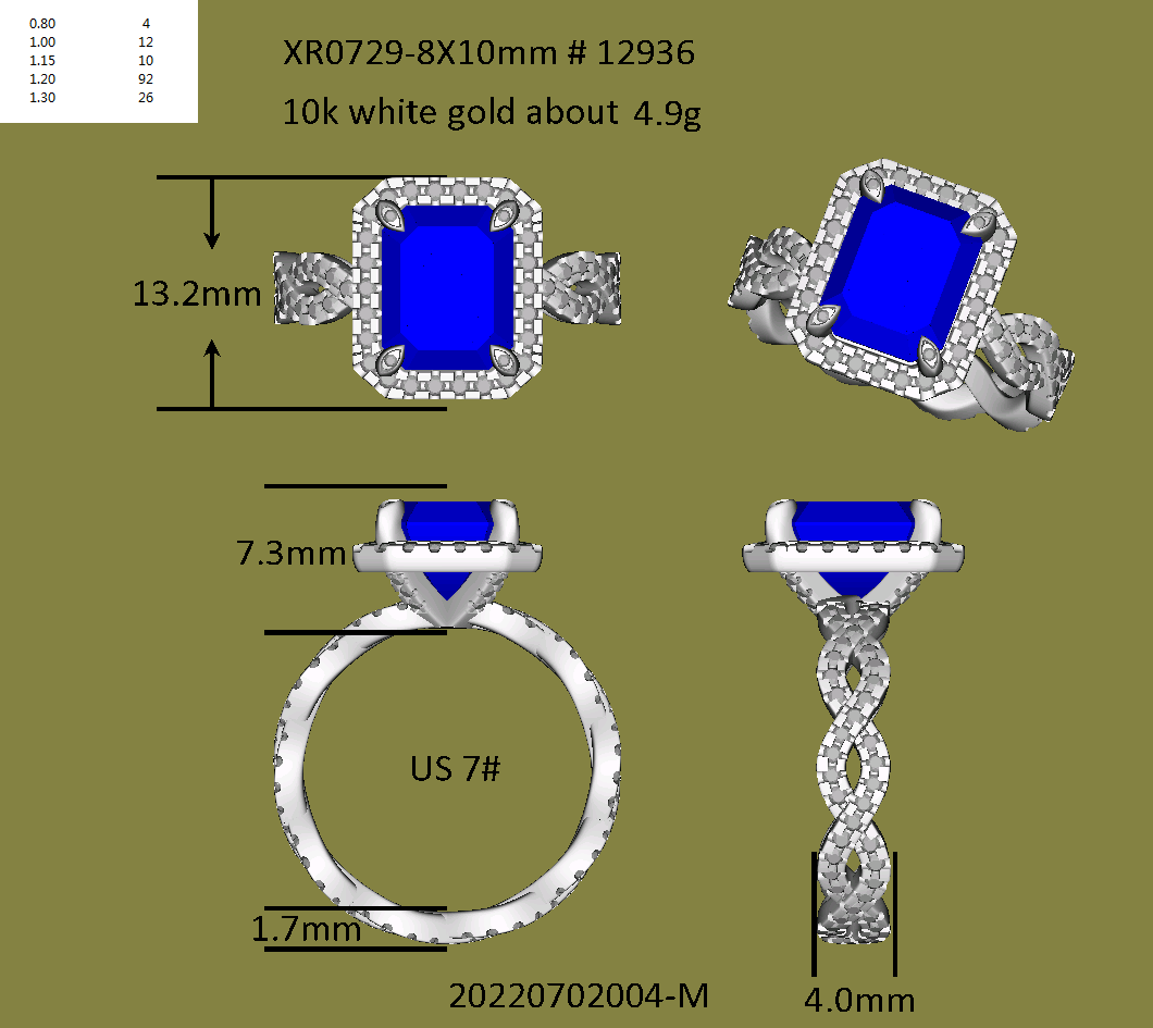 Replacement ring for order 12936