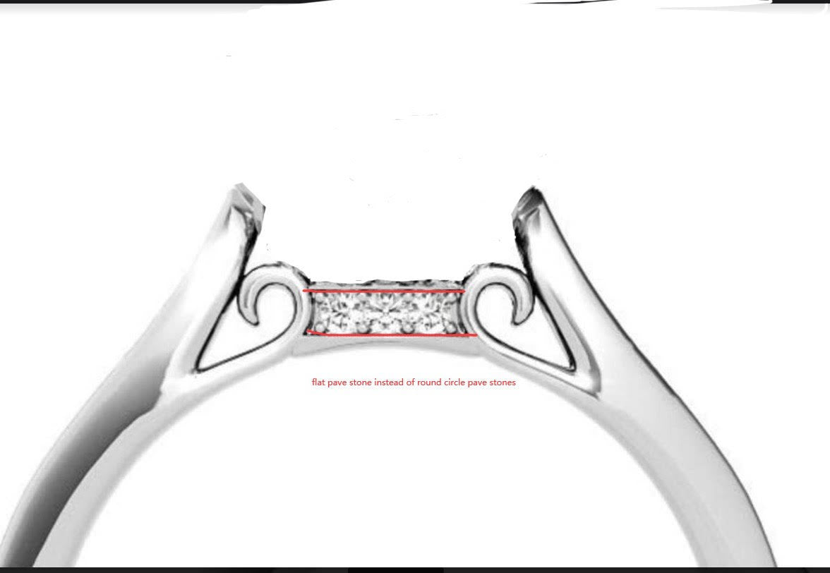 Price difference of 22849 replacement ring