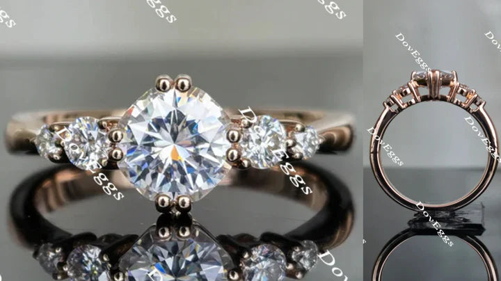 Custom ethical lab diamond Engagement Ring setting | DovEggs