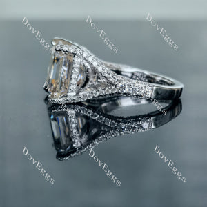 The Brooklyn split shank engagement ring