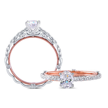 doveggs 0.5 carat oval lab created diamond engagement ring - DovEggs-Seattle