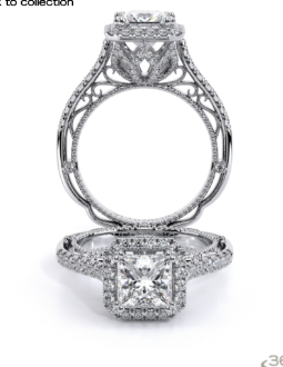 Customization ring set (1engagement ring +1 wedding band)