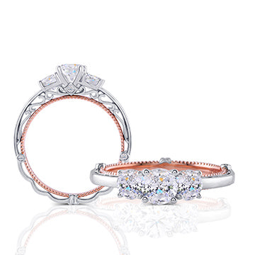 doveggs 1.1 carat round lab created diamond engagement ring