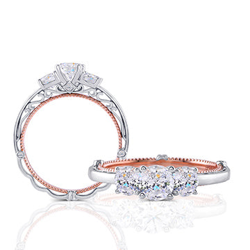 doveggs 1.1 carat round lab created diamond engagement ring - DovEggs-Seattle