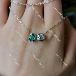 Doveggs bezel 10k gold pendant necklace (pendant only)