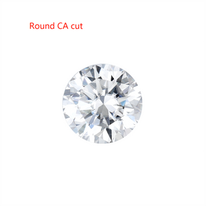 Doveggs 1ct-5ct round lab created moissanite loose stone