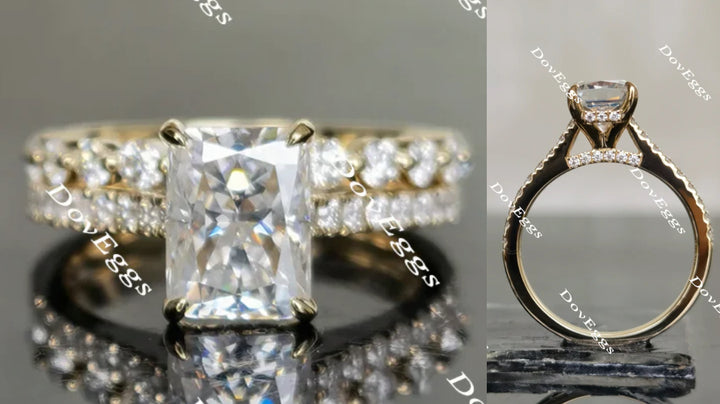half eternity pave ring