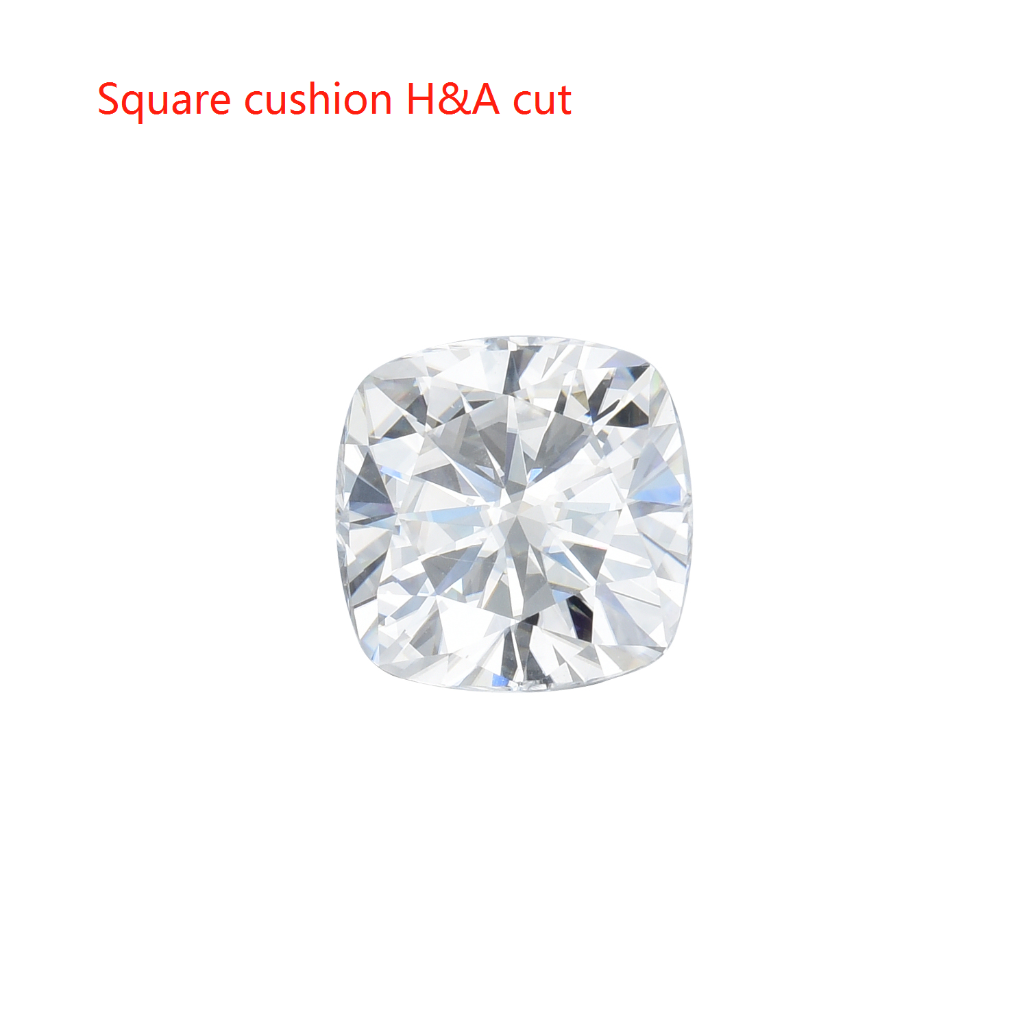 Doveggs 1ct-5ct square cushion & elongated cushion moissanite loose stone