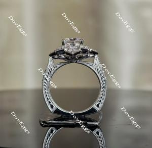 My Sunshine moissanite engagement ring