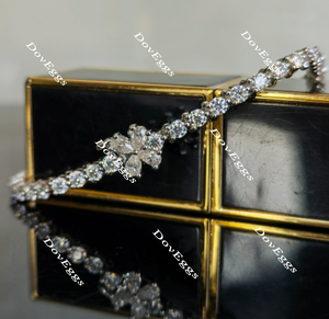 Doveggs 17cm length moissanite bracelet