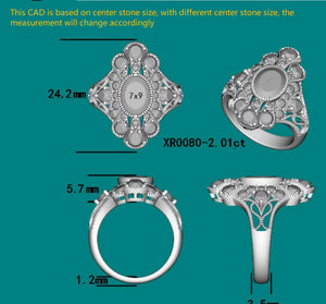 doveggs oval vintage moissanite engagement ring