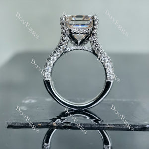 The Brooklyn split shank engagement ring