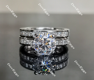 bridal set moissanite engagement ring