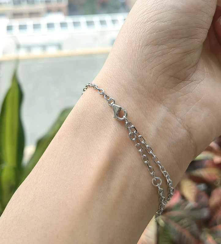 dooveggs emerald moissanite bracelet for women