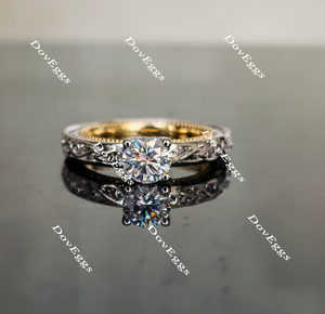 vintage moissanite ring