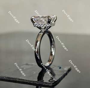 Doveggs hidden halo moissanite engagement ringXR1059