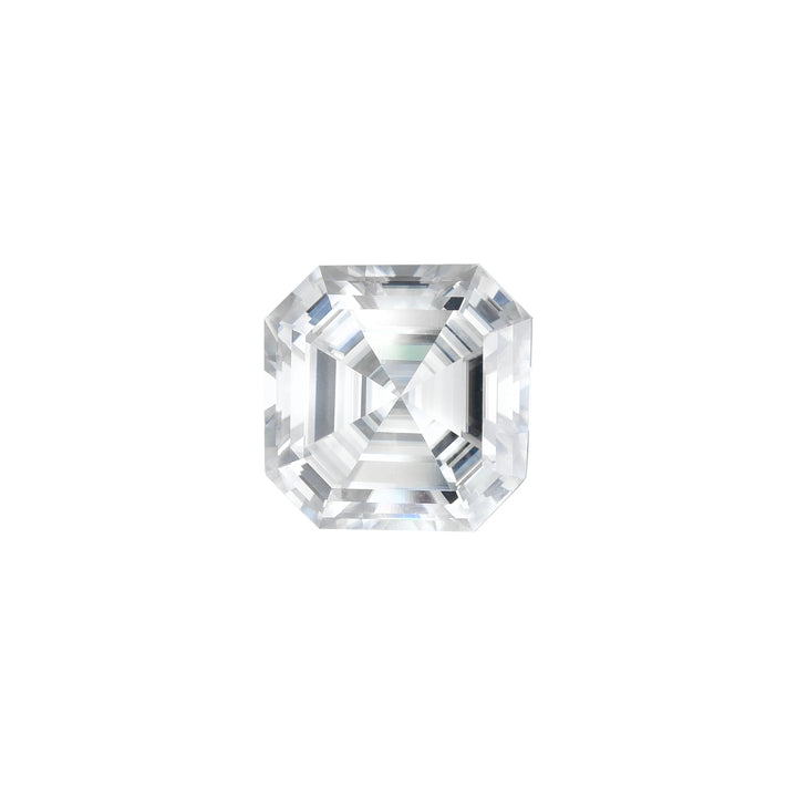 Doveggs asscher cut loose moissanite HD illustration