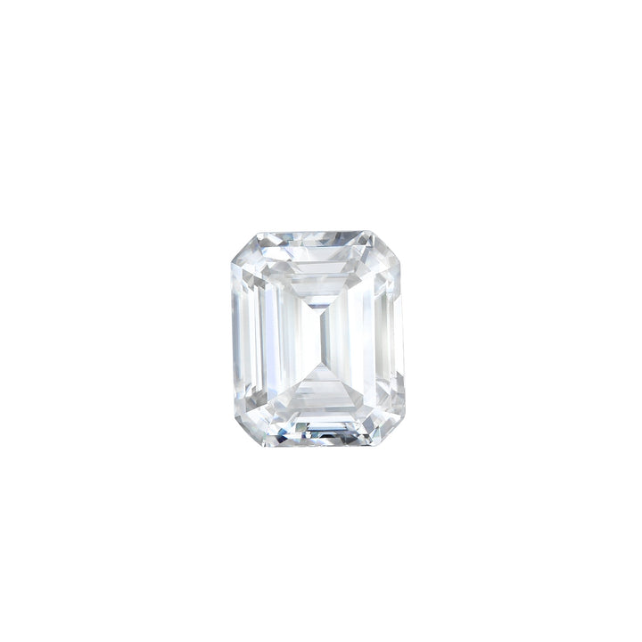 Doveggs Emerald cut loose moissanite HD illustration