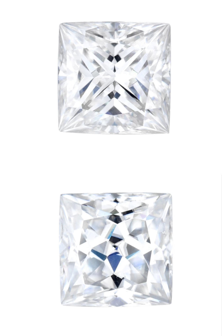 Doveggs Princess cut loose moissanite HD illustration