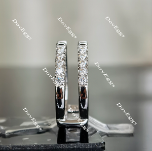 Karen's happy decision round moissanite/lab grown diamond  enhancer/wedding band