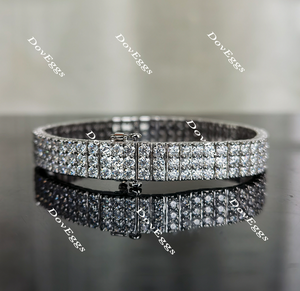 Doveggs 7 inch length moissanite bracelet