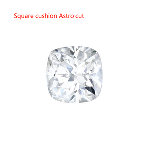 Doveggs 1ct-5ct square cushion & elongated cushion moissanite loose stone