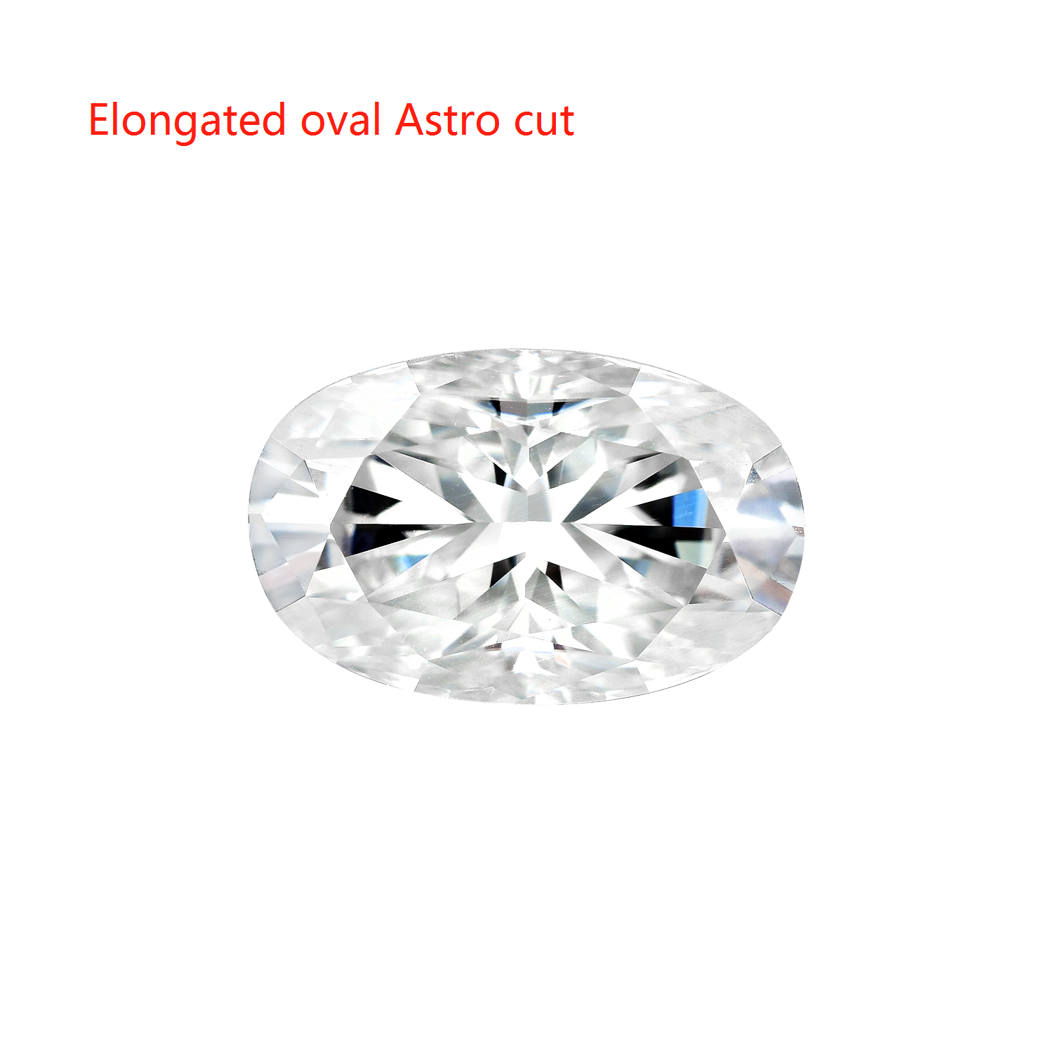 doveggs 1ct-5ct oval & elongated oval moissanite loose stone