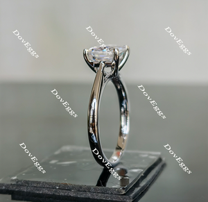 Doveggs solitaire moissanite engagement ring