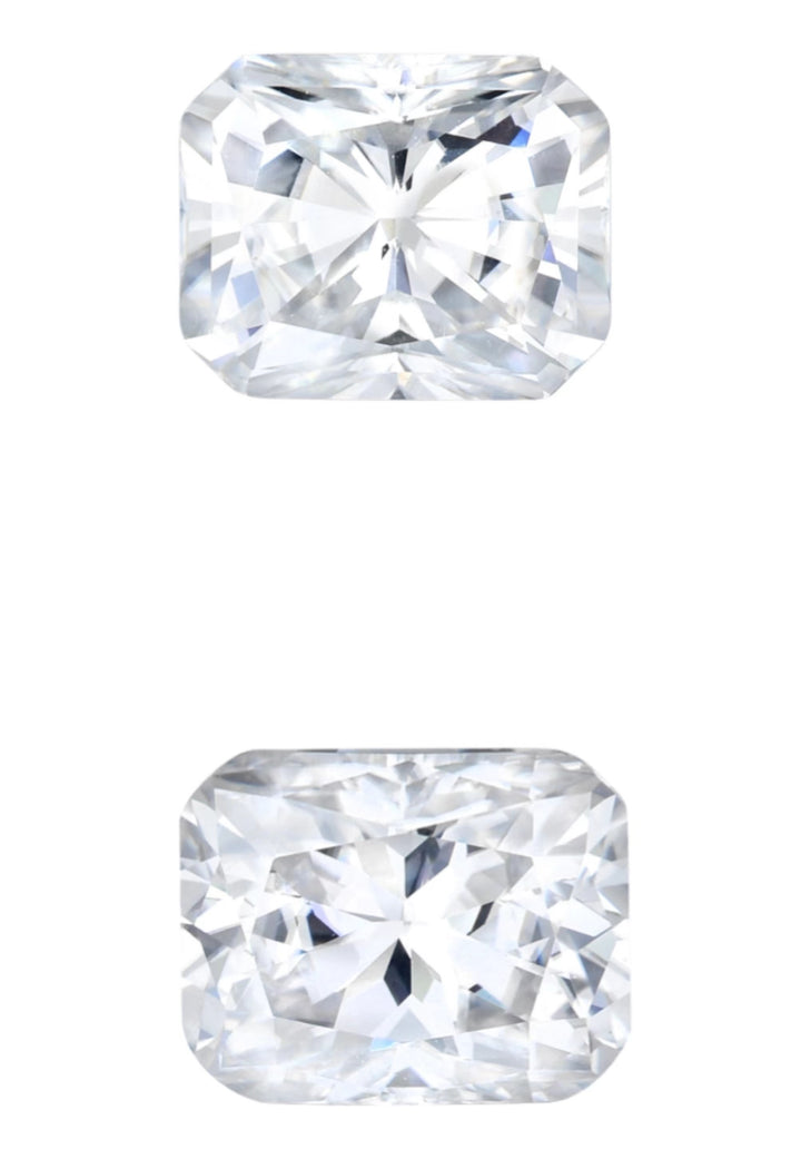 Doveggs Radiant cut loose moissanite HD illustration